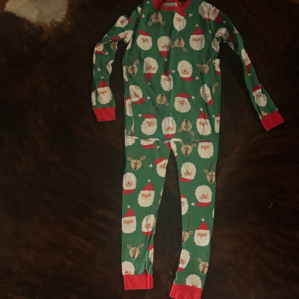 Carters Festive Santa Pajama Set, Santa Clause, Boys Christmas Pajamas